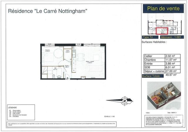 Appartement T2 à vendre - 2 pièces - 50.0 m2 - CALAIS - 62 - NORD-PAS-DE-CALAIS - Century 21 Immopale